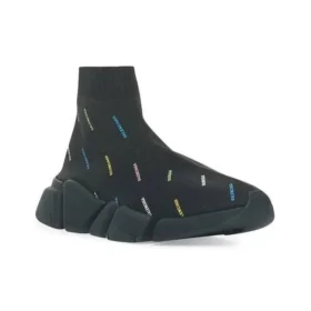 Zapatillas Speed 2.0 «Tejido reciclado negro con logotipo multicolor por toda la superficie» 617239W2DF01088
