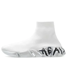 Zapatillas Speed 2.0 «White Knit with Black Graffiti» 617239W2DD42091