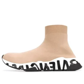 Zapatillas Speed Graffiti «Tejido beige con suela con grafitis blancos y negros» 605942W2DB79791 Zapatillas Speed Graffiti «Tejido beige con suela con grafitis blancos y negros» 605942W2DB79791