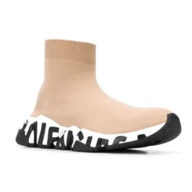 Zapatillas Speed Graffiti «Tejido beige con suela con grafitis blancos y negros» 605942W2DB79791 Zapatillas Speed Graffiti «Tejido beige con suela con grafitis blancos y negros» 605942W2DB79791