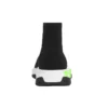 Zapatillas Speed Graffiti «Tejido negro con suela con grafitis en verde fluorescente» 605972W05GY1935