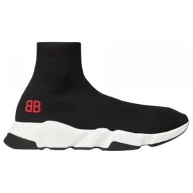Zapatillas Speed «Tejido negro con logotipo BB rojo» 514218W05G01000