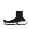 Zapatillas tipo calcetín 3XL «Black Recycled Knit» 758429W2DG11090