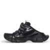 Zapatillas tipo Mules 3XL «Malla negra y poliuretano» 742682W3XL11010