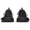 Zapatillas tipo Mules 3XL «Malla negra y poliuretano» 742682W3XL11010