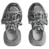 Zapatillas tipo Mules 3XL «Malla gris y poliuretano» 742682W3XL11210