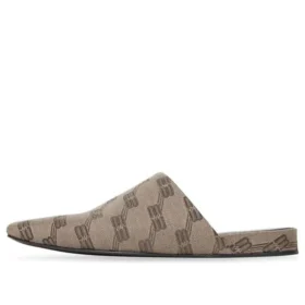 Zapatillas tipo Mules BB Monogram «Beige Brown» 653879W2I103020