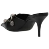 Zapatillas tipo Mules Cagole de 80 mm «Negro» 714253WAD4E1081