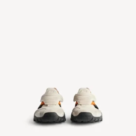 Zapatillas tipo sandalia de senderismo para hombre en gris/beige/naranja/negro