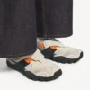 Zapatillas tipo sandalia de senderismo para hombre en gris/beige/naranja/negro Zapatillas tipo sandalia de senderismo para hombre en gris/beige/naranja/negro