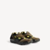 Zapatillas tipo sandalia de senderismo para hombre en gris topo/negro/amarillo neón Zapatillas tipo sandalia de senderismo para hombre en gris topo/negro/amarillo neón