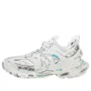 Zapatillas Track 1.0 «Malla blanca y azul con grafitis de nailon» 542436W3SRA9014