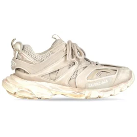 Zapatillas Track 1.0 «Malla y tejido similar al ante en beige descolorido y blanco» 542436W3CN29700