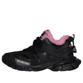 Zapatillas Track «Black Fake Fur Pink» 668555W3CQ61050