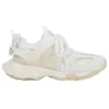 Zapatillas Track de malla de nailon con suela transparente, bajas, blancas 647742W3BM19000