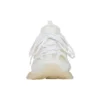 Zapatillas Track de malla de nailon con suela transparente, bajas, blancas 647742W3BM19000