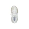 Zapatillas Track de malla de nailon con suela transparente, bajas, blancas 647742W3BM19000