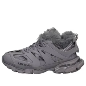Zapatillas Track «Fake Fur Grey» 668556W3CQ11800