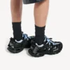 Zapatillas Track Shirt para hombre en negro/azul Zapatillas Track Shirt para hombre en negro/azul