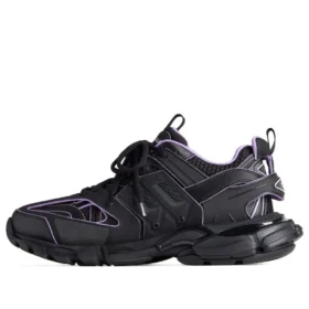 Zapatillas Track Sock «Negro y morado claro, punto y nailon» 736328W3SKC1058
