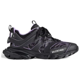 Zapatillas Track Sock «Negro y morado claro, punto y nailon» 736328W3SKC1058