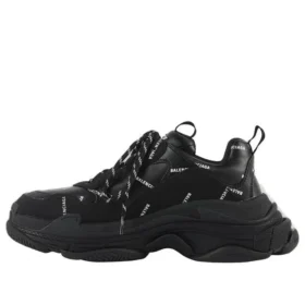 Zapatillas Triple S «Allover Logo – Negro» 536737W2FA11090