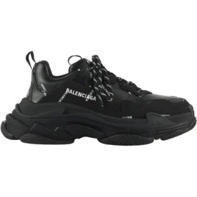 Zapatillas Triple S «Allover Logo – Negro» 536737W2FA11090