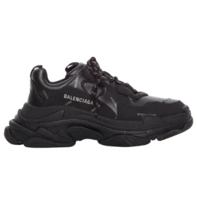 Zapatillas Triple S «Allover Logo – Negro» 536737W2FA21081