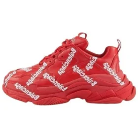 Zapatillas Triple S «Allover Logo Red» 536737W2FAB6090