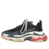 Zapatillas Triple S «Black Red» 524037W09O11000