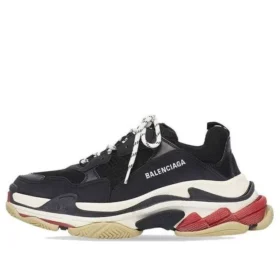 Zapatillas Triple S «Black Red» 533882W09OM1000