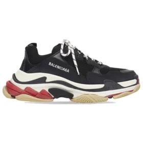 Zapatillas Triple S «Black Red» 533882W09OM1000