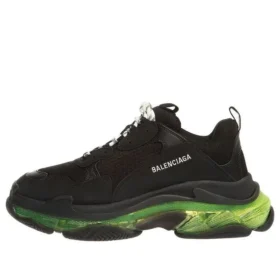 Zapatillas Triple S «Black Yellow Fluo» 541624W09ON1047