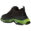Zapatillas Triple S «Black Yellow Fluo» 541624W09ON1047