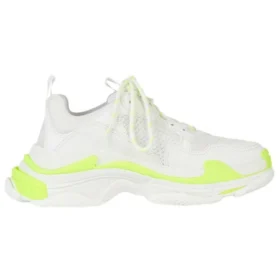 Zapatillas Triple S «Blanco-Amarillo fluorescente» 524039W2CA37390