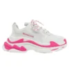 Zapatillas Triple S «Blanco-Rosa Fluo» 536737W2CA35390