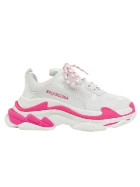 Zapatillas Triple S «Blanco-Rosa Fluo» 536737W2CA35390