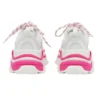 Zapatillas Triple S «Blanco-Rosa Fluo» 536737W2CA35390