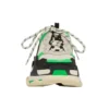 Zapatillas Triple S «Blanco Verde Fluo» 536737W09O69063