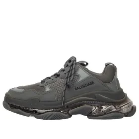 Zapatillas Triple S «Clear Sole – Gris oscuro» 541624W2GA11801
