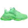 Zapatillas Triple S con suela transparente «Neon Green» 544351W2CF13801
