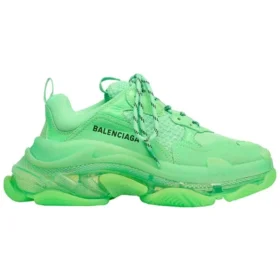 Zapatillas Triple S con suela transparente «Neon Green» 544351W2CF13801