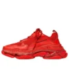 Zapatillas Triple S con suela transparente «Red» 541624W2CE16500