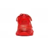 Zapatillas Triple S con suela transparente «Red» 541624W2CE16500