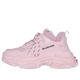 Zapatillas Triple S de piel sintética «Pink» 668562W3CQ55000