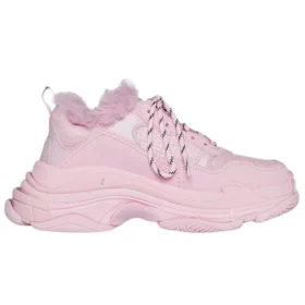 Zapatillas Triple S de piel sintética «Pink» 668562W3CQ55000