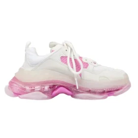 Zapatillas Triple S de suela transparente «Blanco-rosa» 544351W09ON9025