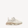 Zapatillas Triple S de suela transparente para hombre en blanco Zapatillas Triple S de suela transparente para hombre en blanco