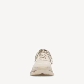 Zapatillas Triple S de suela transparente para hombre  en blanco