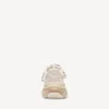 Zapatillas Triple S de suela transparente para hombre en blanco Zapatillas Triple S de suela transparente para hombre en blanco